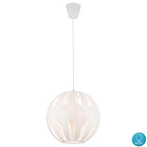 LED Pendellampe mit rundem Lampenschirm, 30 cm
