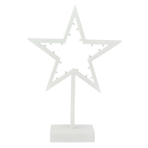LED Weihnachtsstern, Kunststoff, Höhe 38,5 cm, HOLY