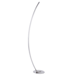 LED Stehlampe mit Touchdimmer, gebogen,  Höhe 149 cm, BELLA