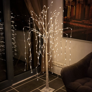 Dekobaum, Außenbereich, 240 LED's, weiß, H 150 cm