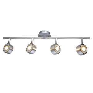 LED Deckenstrahler, Chrom, verstellbar, L 64 cm, BARRA