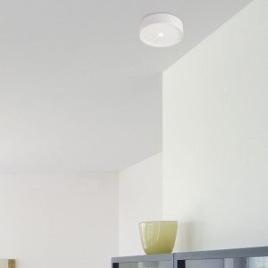 LED Deckenleuchte, Metall, Aluminium, weiß
