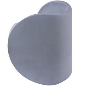 LED Up & Down Wandleuchte, Beton, grau, 15,5 cm, TIMO