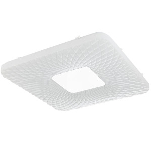 LED Deckenleuchte, weiß, CCT, Sterneneffekt, L 53 cm FINDUS