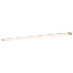 LED Unterbauleuchte, Aluminium, Opal, weiß, 23 cm Kabel