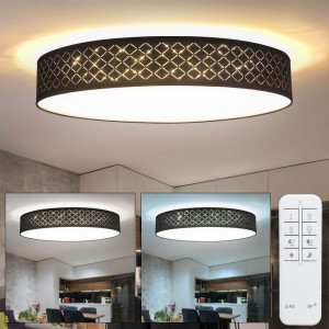 LED Deckenlampe, CCT, Fernbedienung, dimmbar 80 cm, CLARKE
