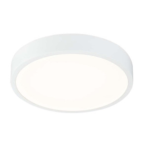 LED Deckenleuchte, Aluminium Druckguss, weiß, Opal, dimmbar
