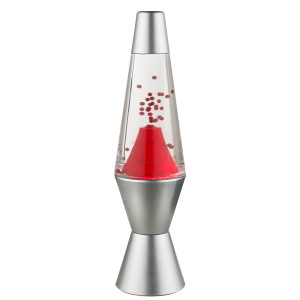 LED Lavalampe, Vulkanausbruch, H 29,2 cm, MAGMA