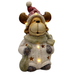 LED Weihnachts Rentier, Dekoleuchte, Höhe 19 cm
