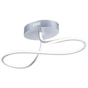 LED Deckenleuchte, blattsilber, Fernbedienung, CCT Schaltung