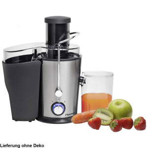 400 Watt Entsafter aus Edelstahl, 2 Stufen, 550 ml