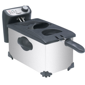 Fritteuse aus Edelstahl mit Cool Zone, 2200 Watt