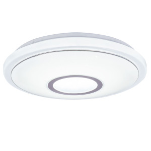 LED Deckenlampe, CCT , Chrom 40 cm