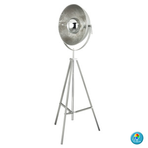 RGB LED Stehlampe, Chrom, H 180 cm verstellbar, XIRENA