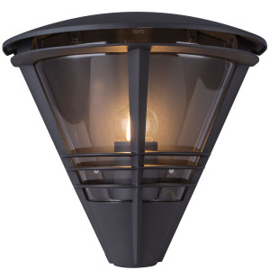 Außen Wandlampe aus Aluminium, Anthrazit