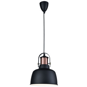 RGB LED Pendellampe kupferfarben, schwarz aus Metall, COOKE