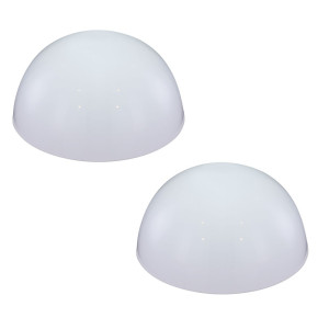 2er Set LED Solarleuchte mit IP44 Schutzart