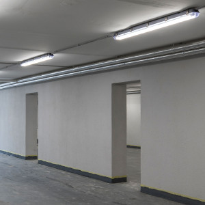 2x LED Wannenleuchten, 7200 Lumen, Neutralweiß, L 120 cm, VT-160