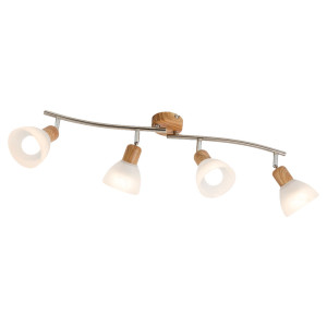 LED Deckenleuchte, Glasstrahler verstellbar, 70 cm