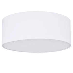 LED Deckenlampe, Textil weiß, Durchmesser 40 cm, SIMONE