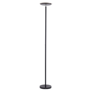 LED Deckenfluter, schwarz, Touchdimmer, Höhe 181 cm