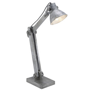 Tischleuchte, Industrial Stil, höhenverstellbar, H 97 cm