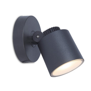 LED Aussenwandleuchte LUTEC 1-flammig Guss-Aluminium