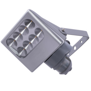 LED Wandlampe, Aluminium, Bewegungsmelder, Höhe 22,2 cm