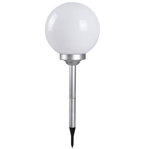 LED Solar Steckleuchte, Kugelform, Durchmesser 30 cm, SOLAR