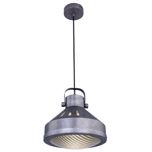 LED Hängeleuchte, Metall, schwarz, Höhe 150 cm