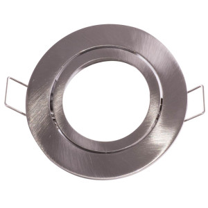 Einbauspot, nickel-matt, Durchmesser 8 cm, TINUS