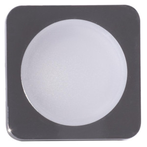 LED Einbaustrahler, eckig, chrom, L 8,4 cm, TINUS