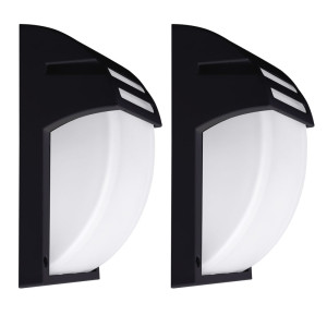 2er Set RGB LED Wandleuchten für Ihren Außenbereich VT-754-MB