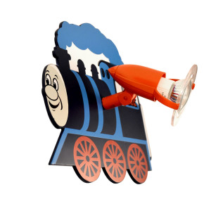Kinderlampe im Lokomotiven Design mit Schneewittchen Stickern LOCO