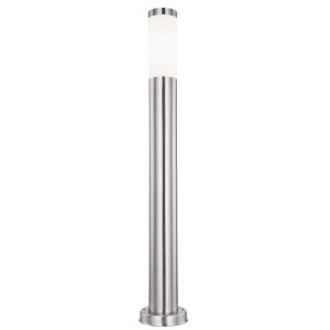 RGB LED Stehlampe, Edelstahl, App- und Sprachsteuerung, H 80 cm