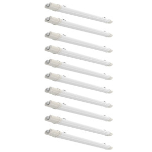 10er Set LED Wannenleuchte, 1530 Lumen, kaltweiß, VT-1518