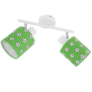 RGB LED Deckenlampe ,Fußballdesign, Spot beweglich,  LEMMI