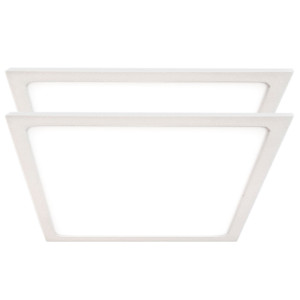 2er Set LED Aufbau Panel, 900 Lumen, Warmweiß, VT-1205 SQ