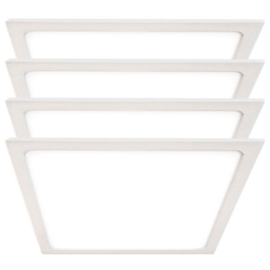 4x LED Aufbau Panel, 900 Lumen, neutralweiß, L 14 cm, VT-1205 SQ
