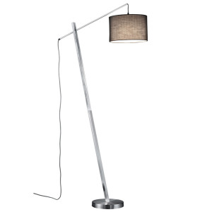 RGB LED Stehleuchte, Textil grau, H 163 cm, PADME