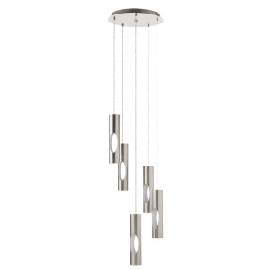 LED Hängeleuchte, Stahl, H 150 cm, CERATELLA