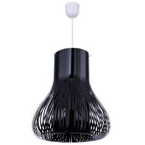 Design Hängeleuchte, schwarz, 35 cm