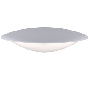 LED Außen Wandleuchte, ALU, weiß, L 30 cm