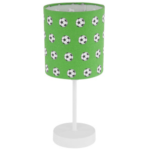 LED Tischleuchte, Fußballdesign, grün, H 31 cm, LEMMI