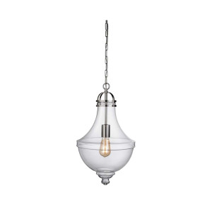 Pendelleuchte, Silber, H 150 cm, CAIRO