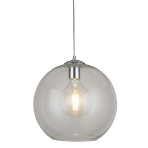 Pendelleuchte, Chrom, H 120 cm, Verstellbar, BALLS