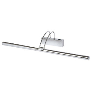 LED Bilderleuchte, Chrom, L 68 cm, verstellbarer Kopf