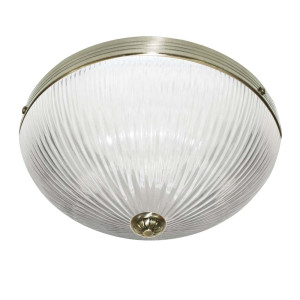 Deckenleuchte, Antik Messing, 30 cm, WINDSOR