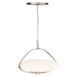 Pendelleuchte, Silber, H 150 cm, AVALON