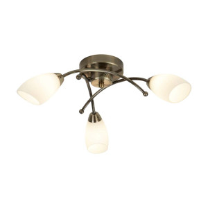 Deckenleuchte, Antik Messing, 50 cm, OPERA